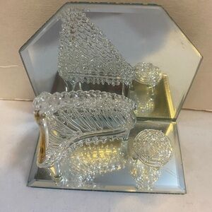 Vintage Glass‎ Piano Decor